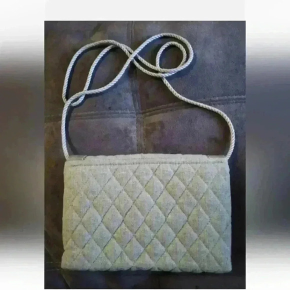 Vera Vera Purse Beige with Long Strap Crossbody - Picture 2 of 5